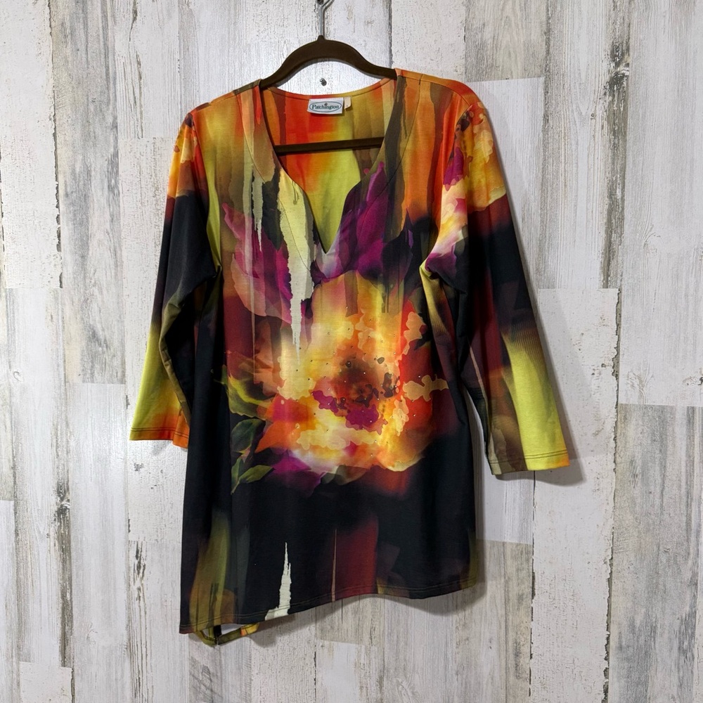 Patchington Multicolor Floral Tunic